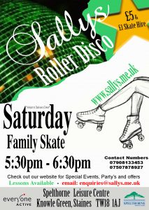 Sally Roller Disco Spelthorne